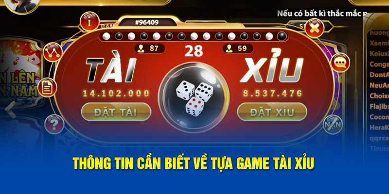 Vài nét quan trọng về tài xỉu gametaixiu.click